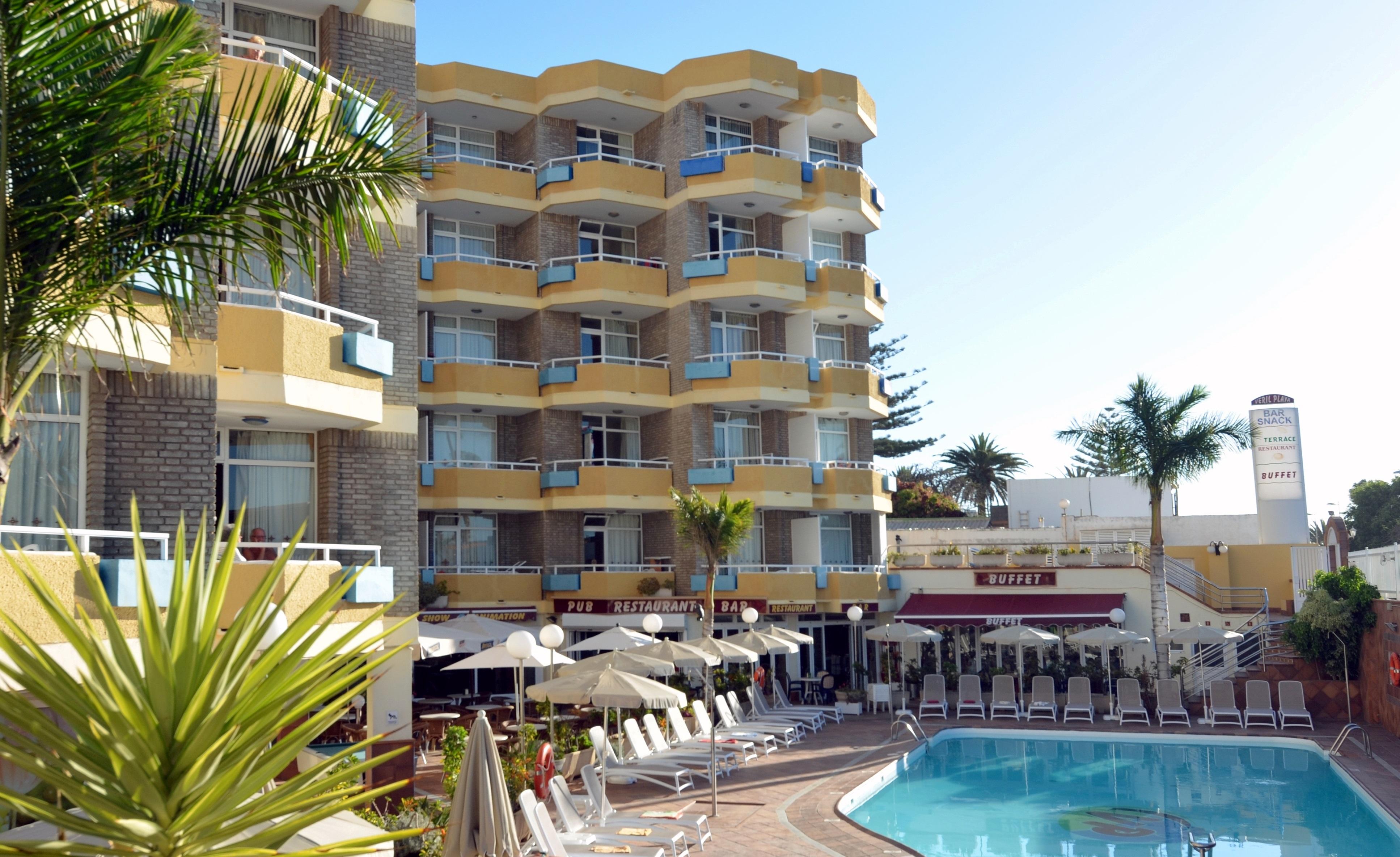 Hotel Livvo Veril Playa ปลายา เดล อิงเกลส ภายนอก รูปภาพ